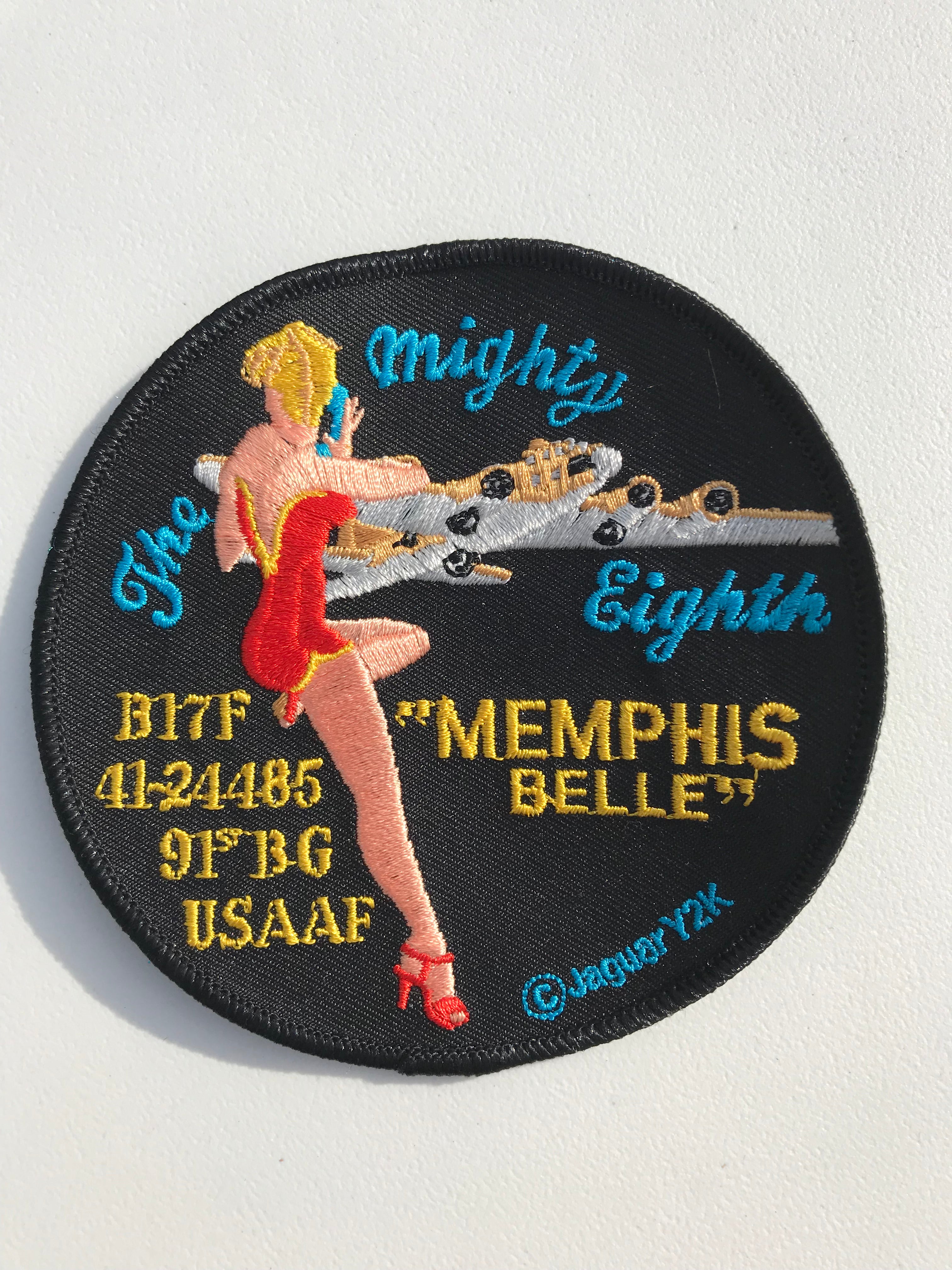 Memphis Belle Sew on Patch – Jaguar Y2K