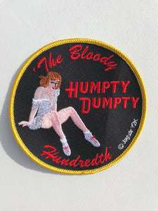 Humpty Dumpty Sew on Patch (Bloody Hundredth)